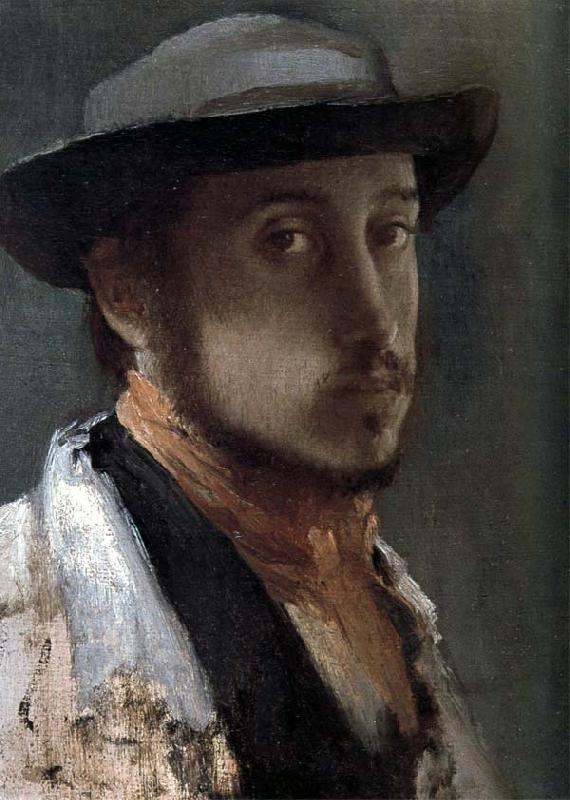 Edgar Degas Self-Portrait Germany oil painting art